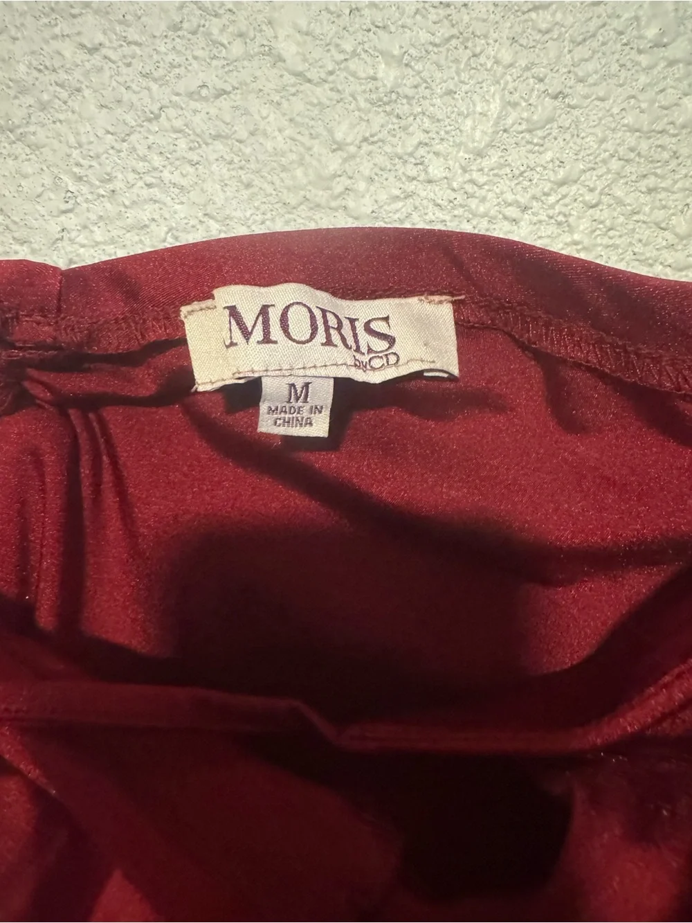 Oris Wine Red Maxi Slip Dress